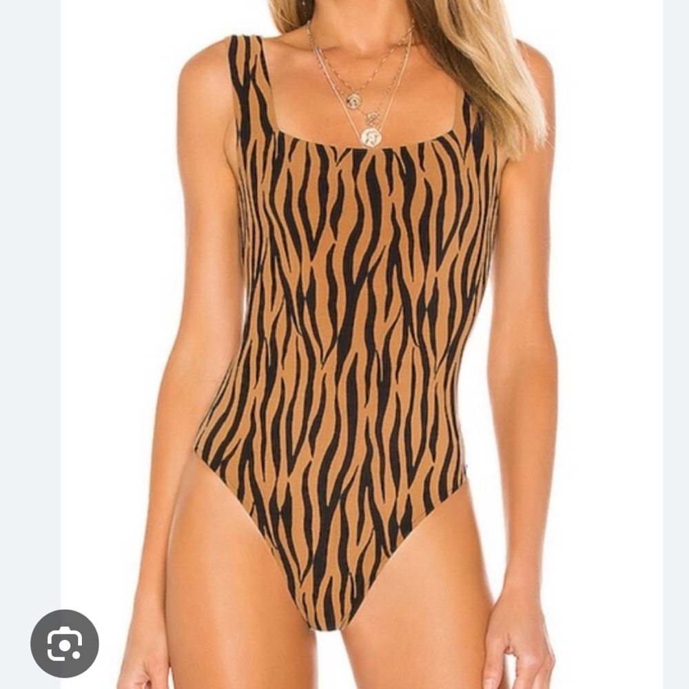 Show me your mumu tiger print body suit
